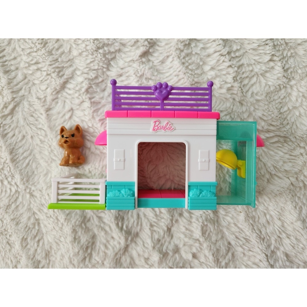 Barbie Pet Supply Store Playset 2020 Mattel Just Play Puppy Dog Grooming...